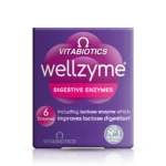 Vitabiotics Wellzyme Digestive Enzymes 60 Capsules