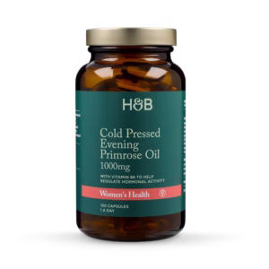 Holland & Barrett Cold Pressed Evening Primrose Oil 1000mg 120 Capsules
