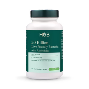 Holland & Barrett Live Friendly Bacteria 20 Billion 60 Capsules
