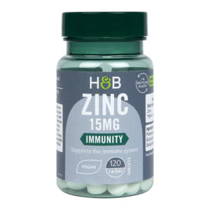 Holland & Barrett High Strength Zinc 15mg 120 Tablets