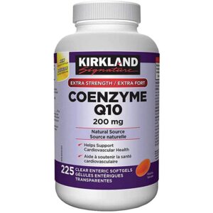 Kirkland CoQ10 Coenzyme Q10 200mg 225 Softgels
