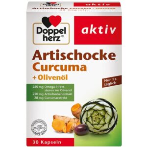 Doppelherz Aktiv artichoke Turmeric + olive oil 30 capsules