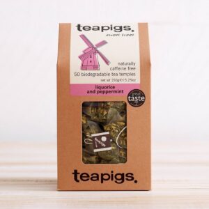 Teapigs Liquorice & Peppermint 50 tea temples 125g