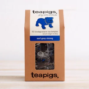 Teapigs Earl Grey Strong Tea 50 tea temples 125g