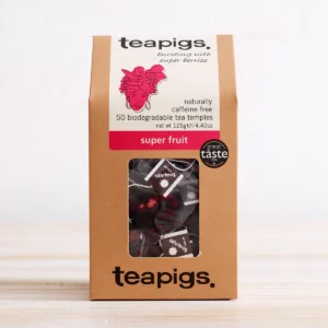 Teapigs Super Fruit Herbal 50 tea temples 125g