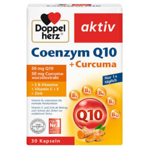 Doppelherz aktiv Coenzym Q10 + Curcuma 30 capsules